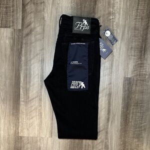 PRPS Le Sabre Slim Straight Fit Black Jeans - 30